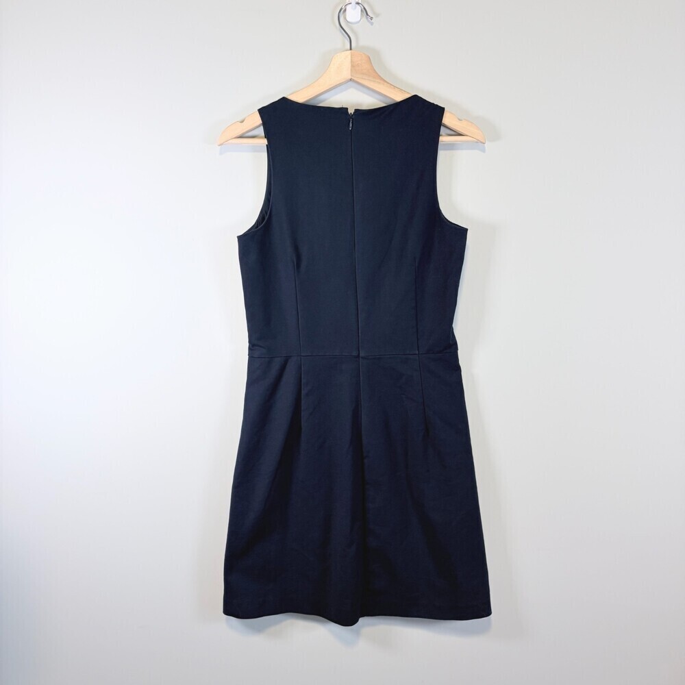 Gap Cotton Shift Dress Pockets Sleeveless Business Casual Blue Women's XS - Picture 6 of 11